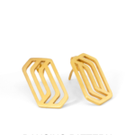Dancing Pattern Small Earrings