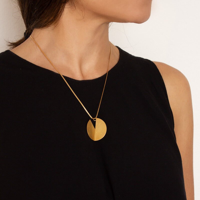 The Fold Circle - Pendant