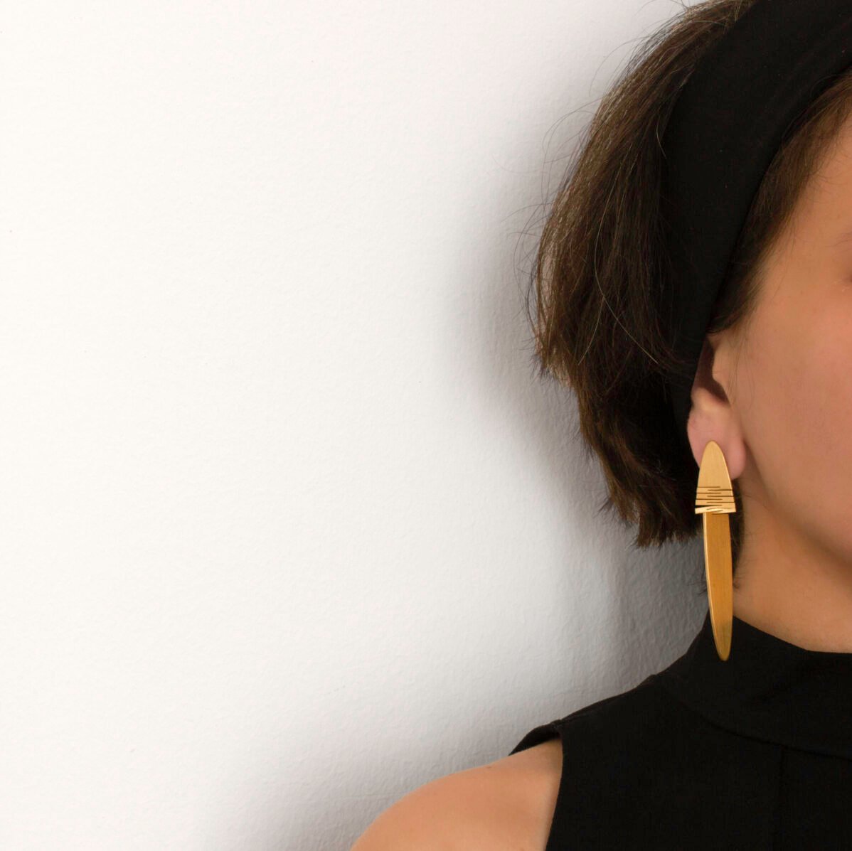 Liquify One Oval Earrings - Image 2