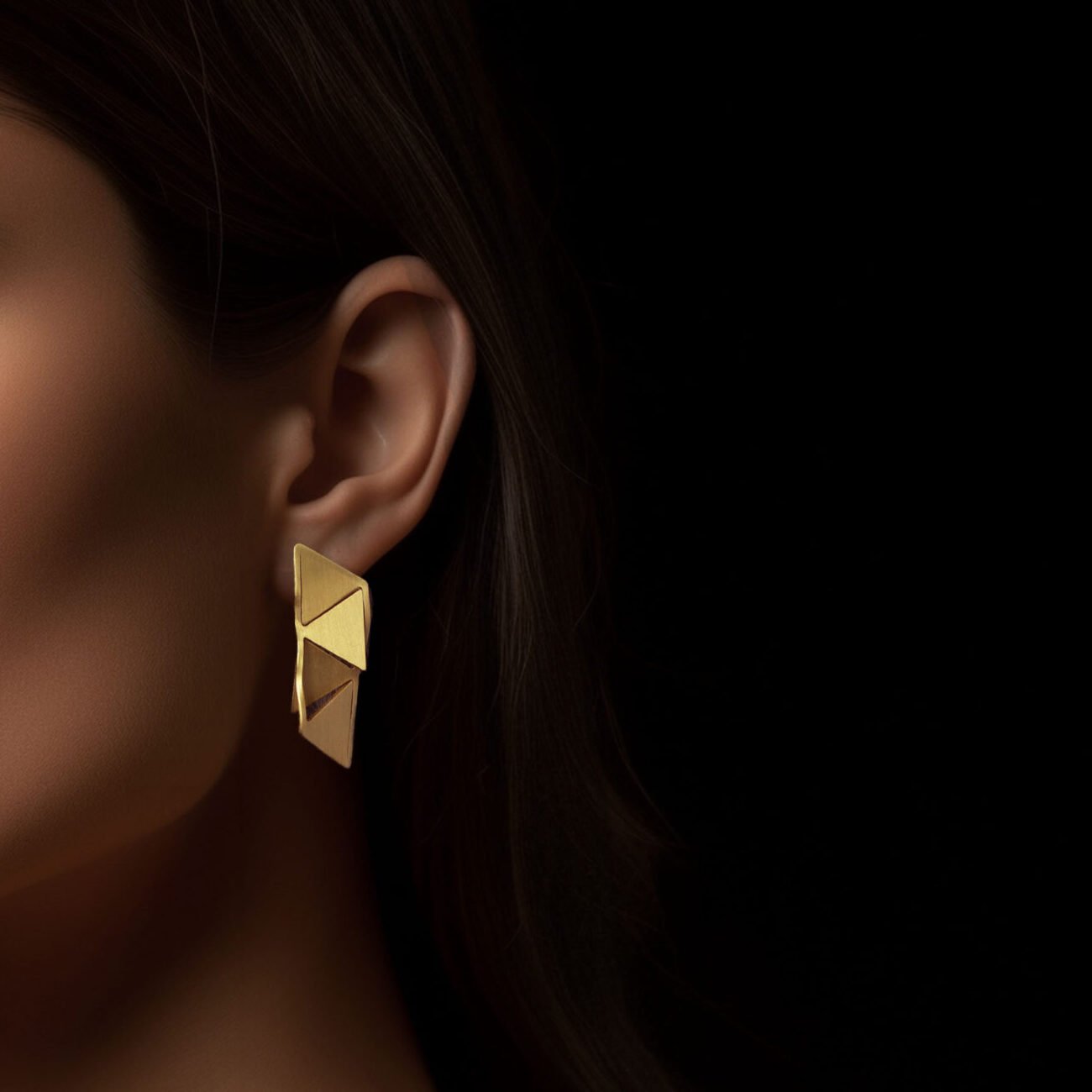 Triangulate 4 Triangles Changeable Earrings