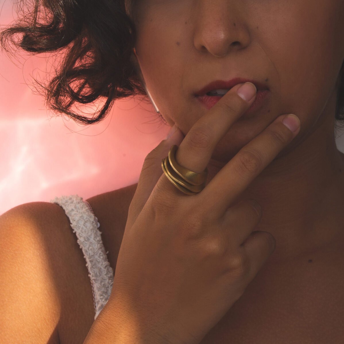 Twist Circular Ring - Image 2