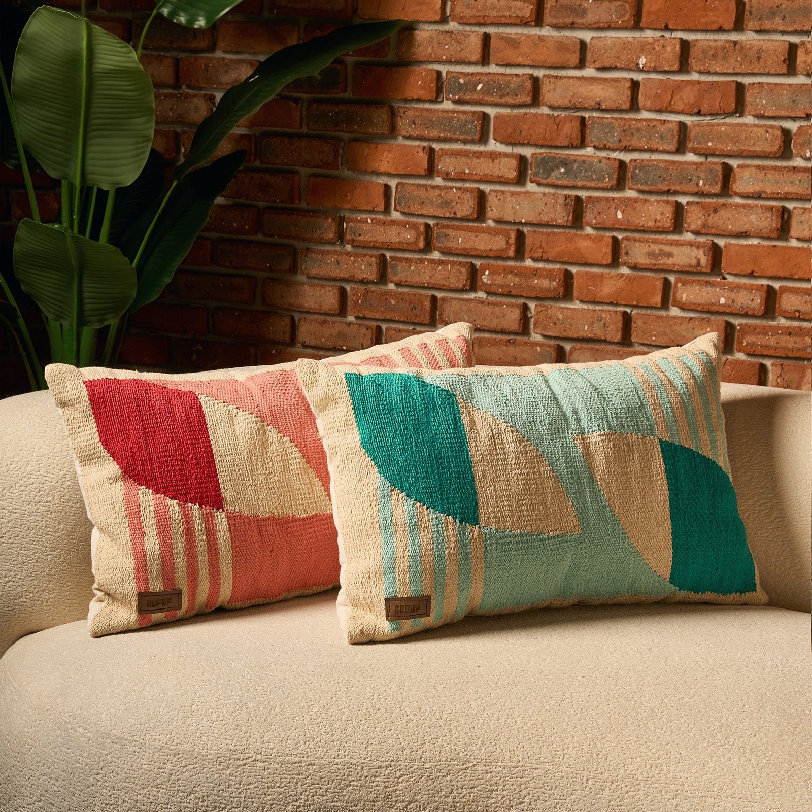 Rectangle Dual Kilim Cushion V.2